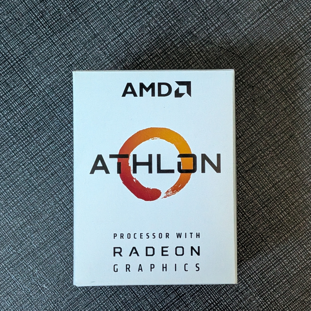 AMD Athlon 3000g Processor with Radeon Graphics - White